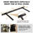 Rustic Wooden Floating Shelf (Set of 2), for Home Decor and Storage-501930268-499360692