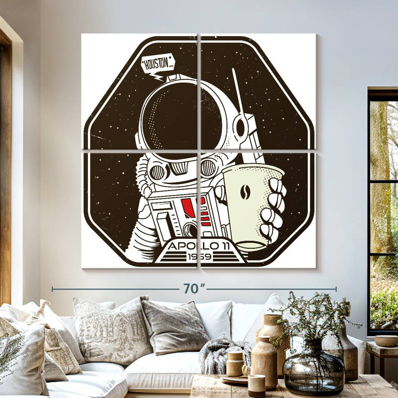 Imprimé Oberle Apollo 11, 1960