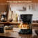 5-Cup Compact Coffee Maker with Timer, Auto Power-Off, Keep Warm