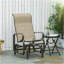 Fauteuil oscillant d'extérieur Outsunny