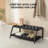 Premium Solid Wood Boot Tray Stand with Natural Coir Mat - Entryway & Mudroom Shoe Organizer-1079928268-1084053428-1079928269