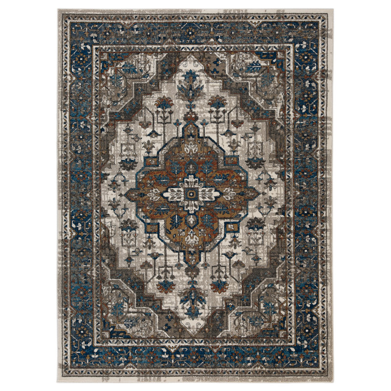 Fowles Oriental Indoor Rug, Rectangle 9'2" x 12'6"