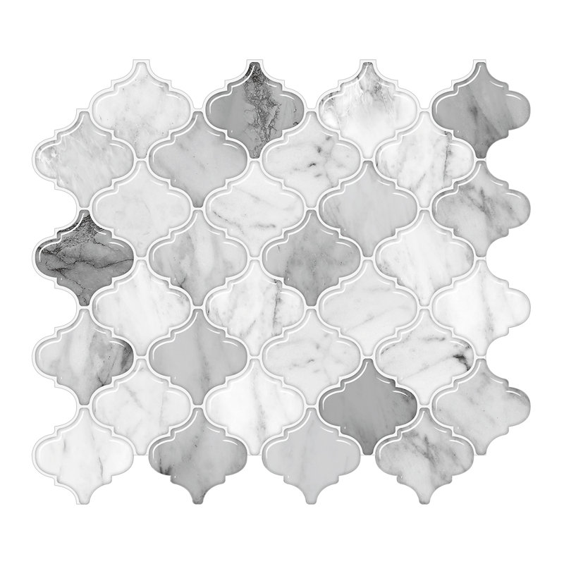 10Pcs Peel and Stick 2.5mm Backsplash Tiles