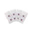 Pistils Small Bouquet Hemstitch 22" Linen/Cotton Napkin