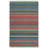 Margolis Hand Woven Viscose/Cotton Striped Rug in Blue/Orange-29209347