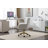 Teddy Swivel Office Chair With Metal Base-1765558883