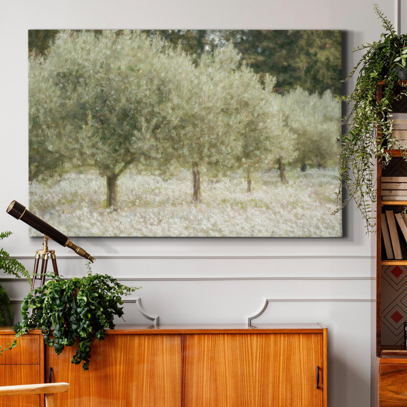 " Paintograph Olive Trees ", 27" H x 18" W x 1" D