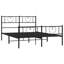 Structure de lit en métal, acier robuste, sans matelas-660107240-660107236