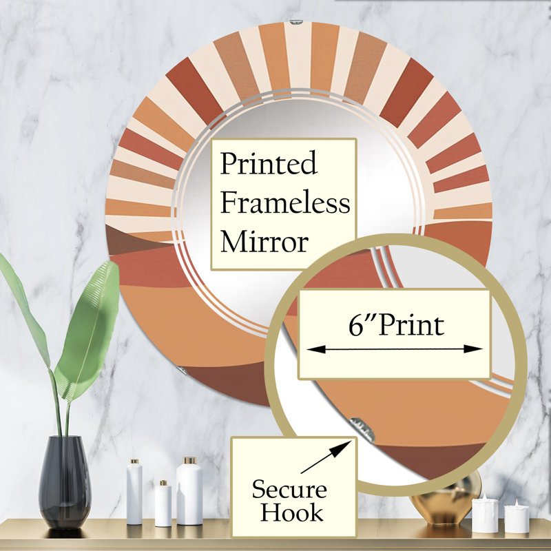 Miroir Gebbers, 32 po x 32 po