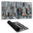 Abstract urban skyline - 15.75"x31.50" Desk mat