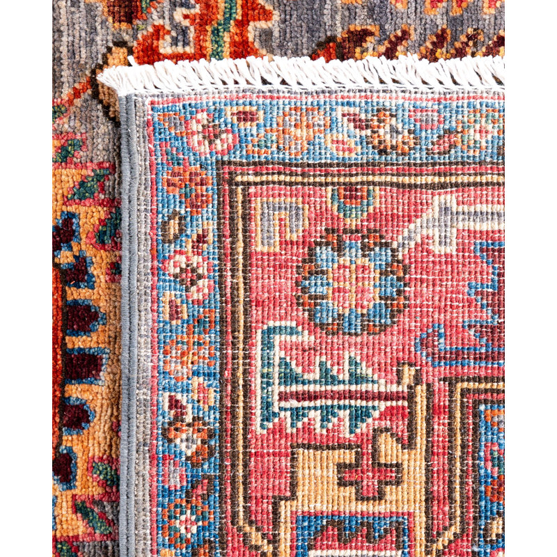 Serapi One-of-a-Kind 4' 2" X 5' 11" Hand Knotted Area Rug