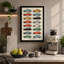Sorted Imports Retro 1 Piece Wrapped Canvas Wall Art-2008212334-2008212328