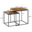 Pocklington Solid Wood Top Living Room Table Set