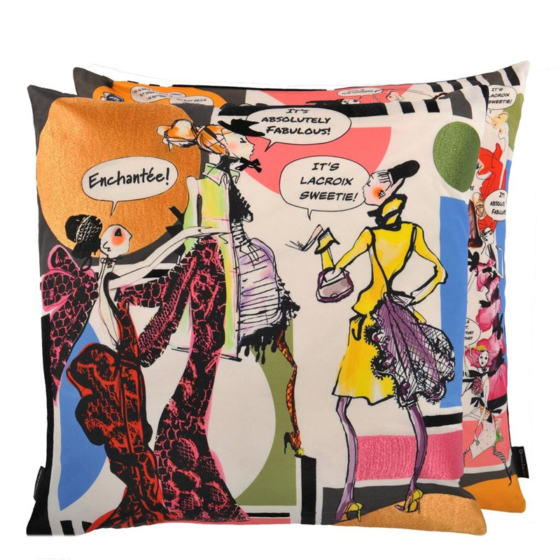 Lacroix Gossip Multicolore Decorative Pillow