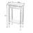 Dalzell 17.5" Console Table-108988641