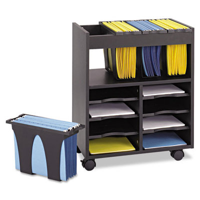 Mobile GoCarts File Filing Cart