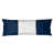 Bleu marine et blanc sélectionné