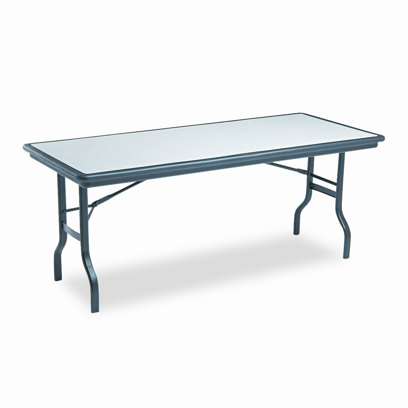 Table pliante rectangulaire en plastique Indestruc-Tables Too ™, H 29 po x L 72 po x l 30 po