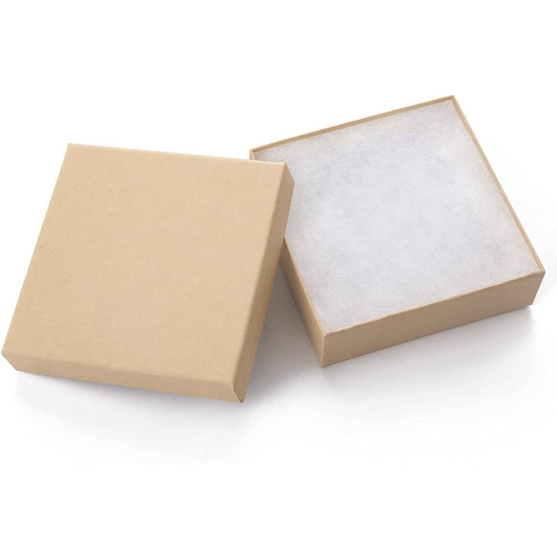Boîtes à bijoux pour bijoux, paquet de 20 boîtes à bijoux en carton, petites boîtes-cadeaux pour boucles d'oreilles bijoux, bracelets faits à la main, bracelets