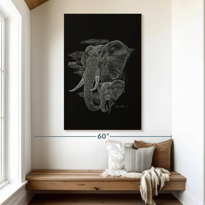 Brampt Touch Of Security, 51" H x 34" W