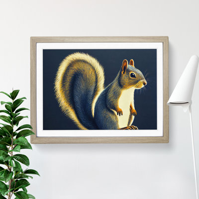 Lovely Squirrel - Single Picture Frame Print
