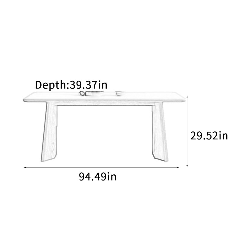 Ailisha, 29.52"H x 94.49"L x 39.37"W