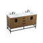 Ensemble de meuble-lavabo double 60 po Eugene-323889359