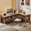 Bureaux en bois massif en L Burlywood-108600559-108600557