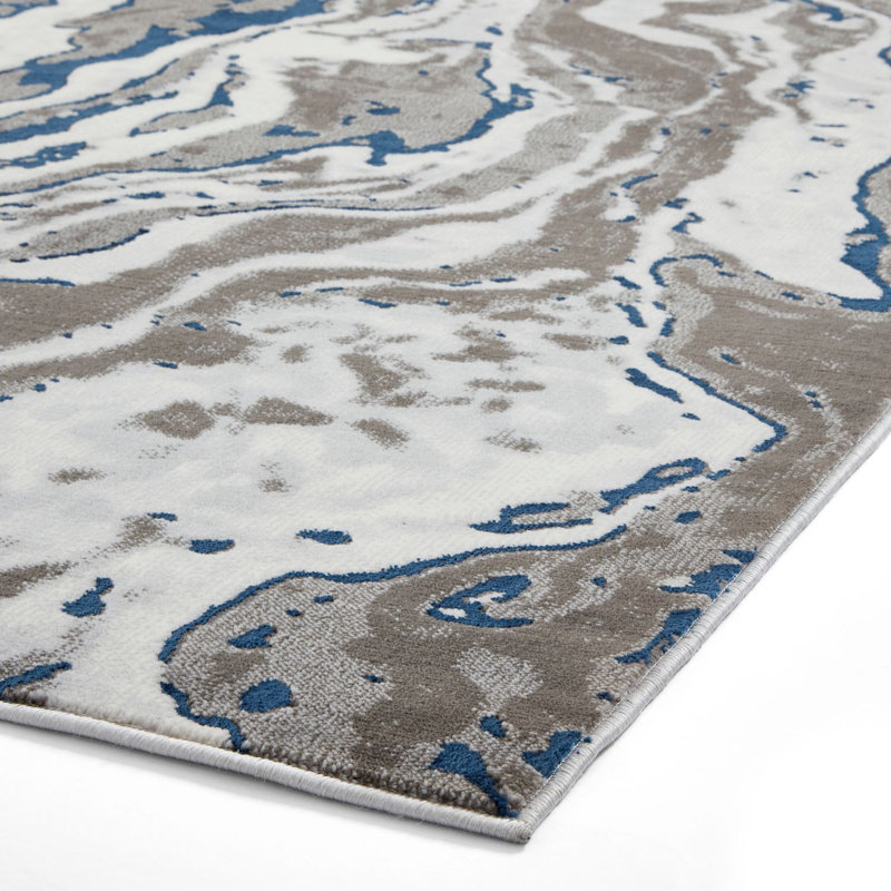 Apollo area rug Machine Woven Rectangle Grey