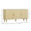 Buffet, armoire de cuisine avec tablettes réglables, armoire d'appoint