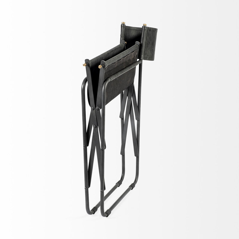 Fauteuil rembourré Sambac, Noir