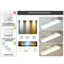 Cherron Acrylic LED Semi Flush Mount-583835534