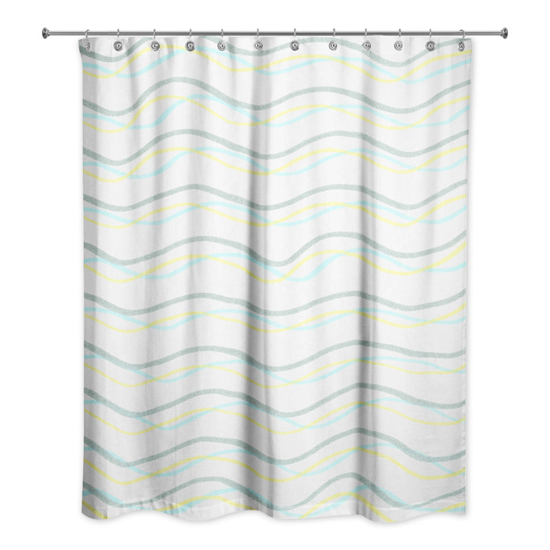 Rideau de douche Rulon, Vert