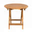 Table d'appoint pliable en bois