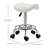 Wibaux Adjustable Height Lab Stool with Footring Wheels-1160060391