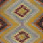 Tapis kilim tissé à la main 5,5 pi x 11 pi en laine multicolore tissé à la main