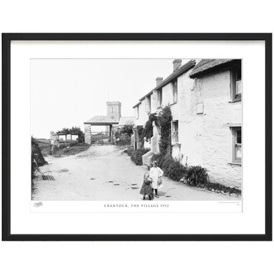 Crantock, The Village 1912 - Single Picture Frame Print