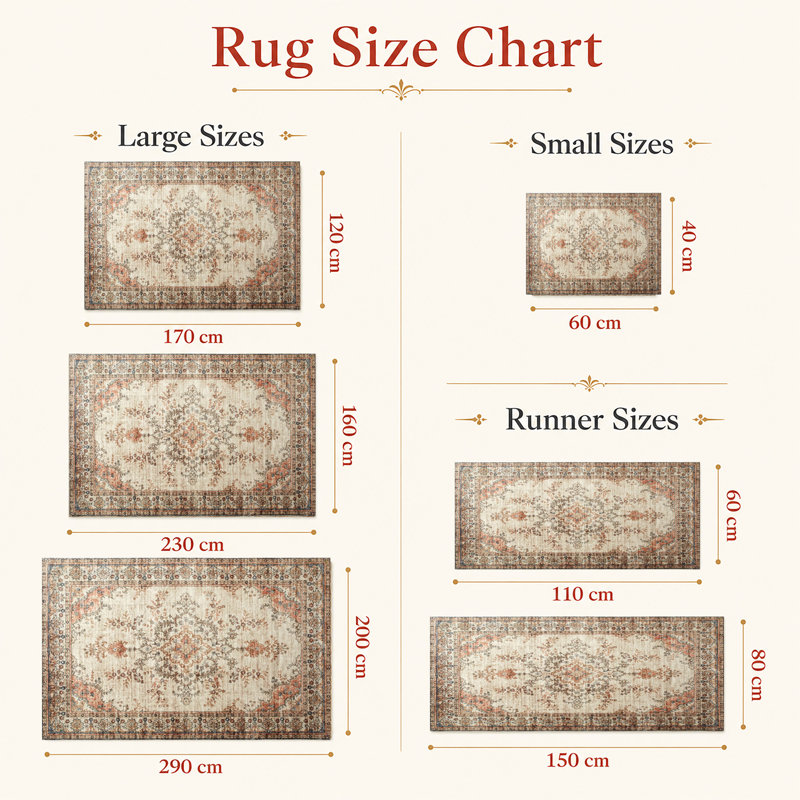 Delavallade Area Rugs for Patio or Deck – Weather-Resistant & Fade-Proof, Rectangle 60 x 110cm