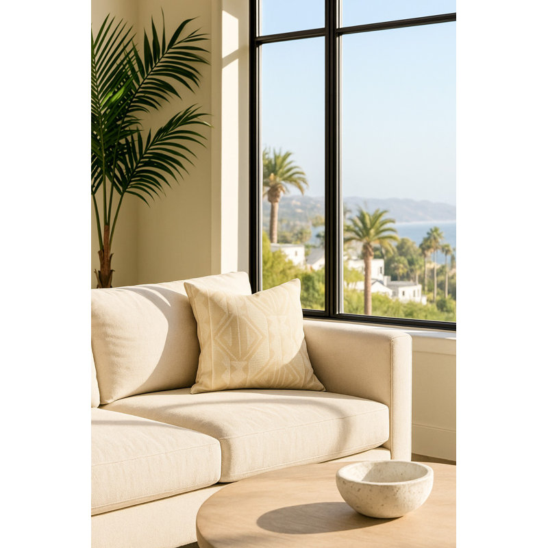 Prestige Linen Pillow Cover & Insert, Square 24"