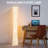 Smart RGB Floor Lamp With Music Sync - 61" Color Changing Corner Lamp With App & Remote Control, 16 Million Colors For Bedroom, Gaming Room, Living Room Lighting