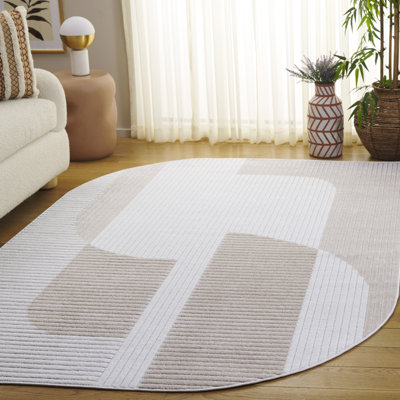 Tapis de couleur unie Contour 108 Performance