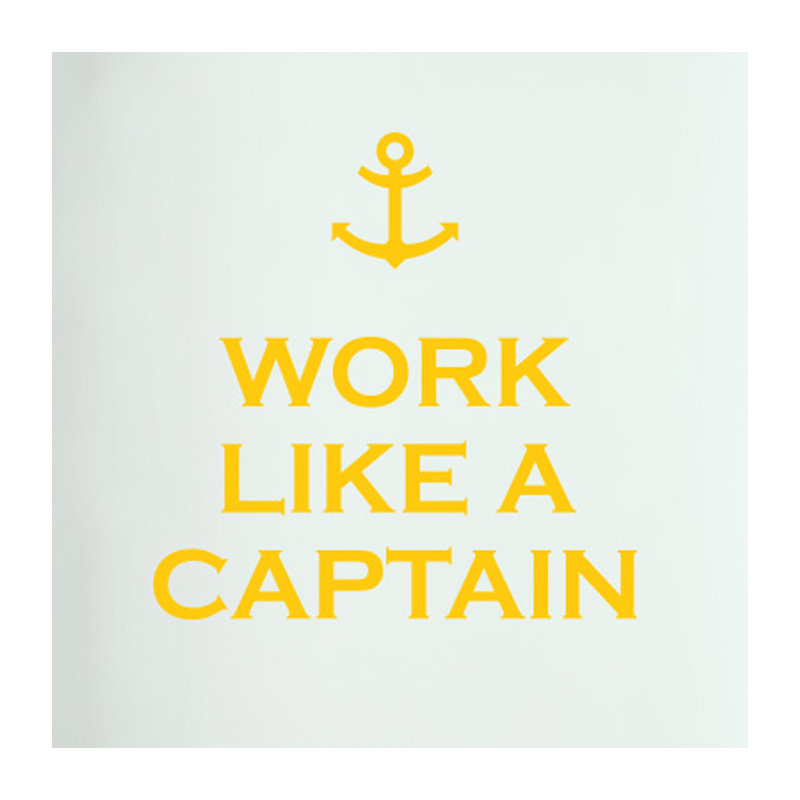 Wall Decal, Dark Yellow