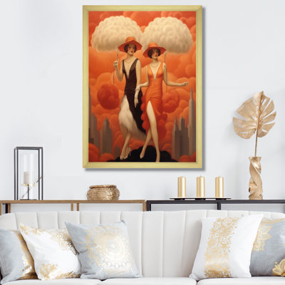 Danseurs art déco cosmopolites