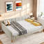 Lit de jour rembourré avec 4 pieds Lish-1537584108-1537584110