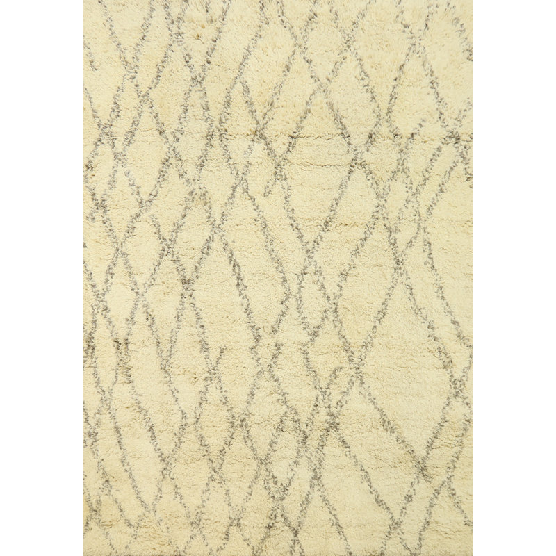 Tapis marocain à motif treillis 8 x 10