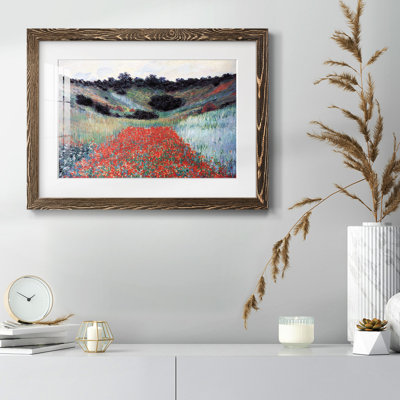 " Poppy Field In Giverny " by Claude Monet