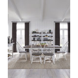 Scholten 7 Piece Trestle Table Set