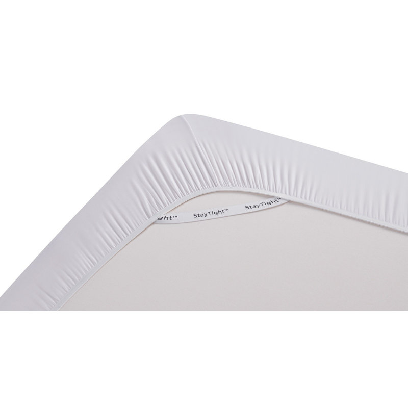 Tempur-Breeze° Cooling Sheet Set, Split Cal King Sheet Set/2 Fitted Sheets/2 Pillow, White