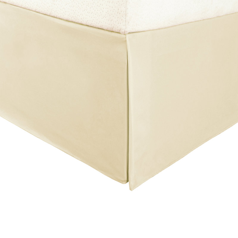 Klein Tailored Bed Skirt, White, Queen