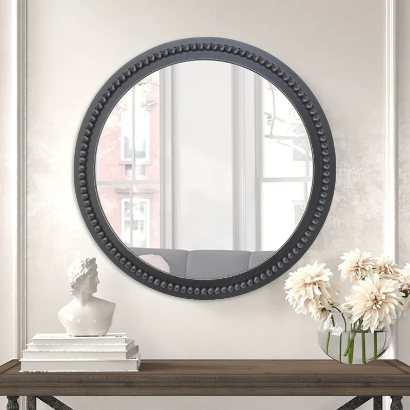 Dakota Fields Brendalyn Wood Flat Wall Mirror & Reviews | Wayfair